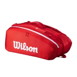 Super Tour Wilson Red 15Pk 2025 Red, Tennisväska