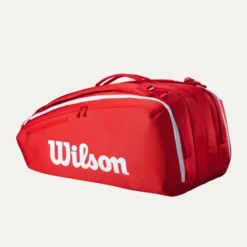 Super Tour Wilson Red 15Pk 2025 Red, Tennisväska
