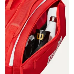 Super Tour Wilson Red 15Pk 2025 Red, Tennisväska