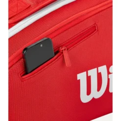 Super Tour Wilson Red 15Pk 2025 Red, Tennisväska