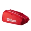 Super Tour Wilson Red 9Pk 2025 Red, Tennisväska