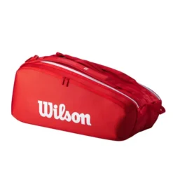 Super Tour Wilson Red 9Pk 2025 Red, Tennisväska