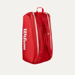 Super Tour Wilson Red 9Pk 2025 Red, Tennisväska