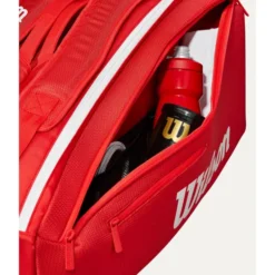 Super Tour Wilson Red 9Pk 2025 Red, Tennisväska