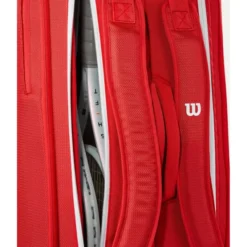 Super Tour Wilson Red 9Pk 2025 Red, Tennisväska