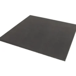 Svart 30mm Gummigolv 1 x 1m, Raka kanter, utan impact bottom, Gymgolv - plattor, pussel