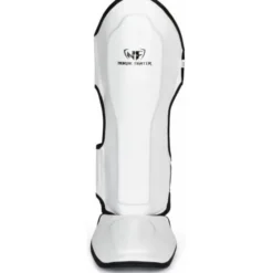 Thai Shin Instep Black Type 1 - Leather, Kampsport Kroppsskydd