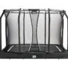 Trampolin Premium Ground inkl. säkerhetsnät 305 x 214 cm
