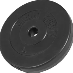 Tricepsstång BASIC - 35 kg, Skivstångsset plast