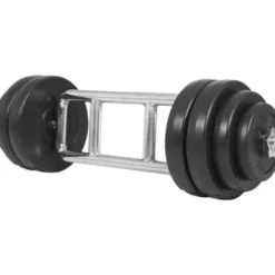 Tricepsstång BASIC - 35 kg, Skivstångsset plast