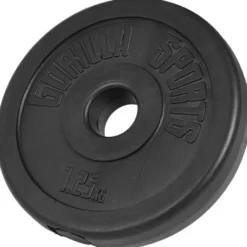 Tricepsstång BASIC - 35 kg, Skivstångsset plast