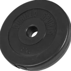 Tricepsstång BASIC - 35 kg, Skivstångsset plast
