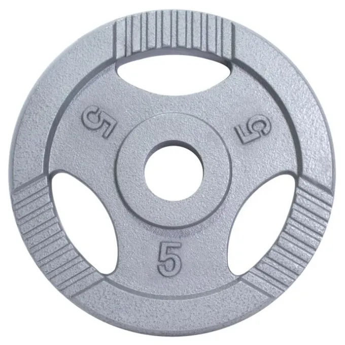 TRIGRIP Gjutjärn 5 kg 51mm, Viktskivor järn