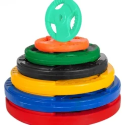 Trigrip 31 mm, Viktskivor gummerade