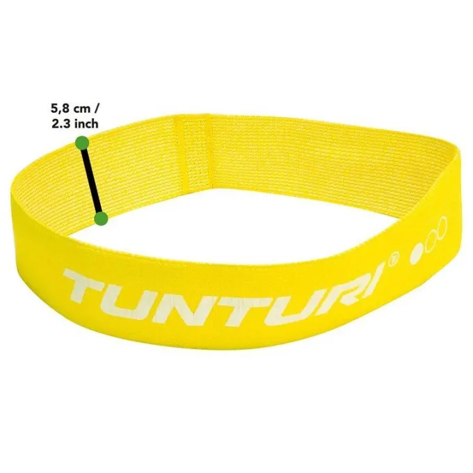 Tunturi Textile Resistance Band set. 3 Pieces