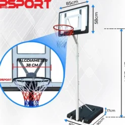 Ungdoms Basketkorg 2,1-2,6M