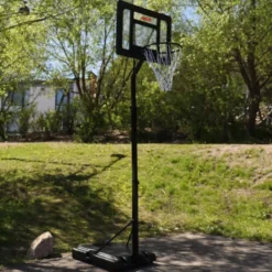 Ungdoms Basketkorg 2,1-2,6M, Black Edition
