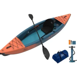 Uppblåsbar kajak Expedition 1 (320x80cm)