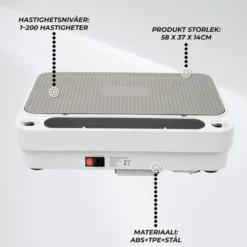 Vibrationsplatta Premium 4000