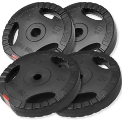 Viktskivor PRO Trigrip - 2x5kg 2x10kg, Viktpaket gummerade