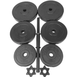 Vinyl Dumbbellset 28kg, Hantelset