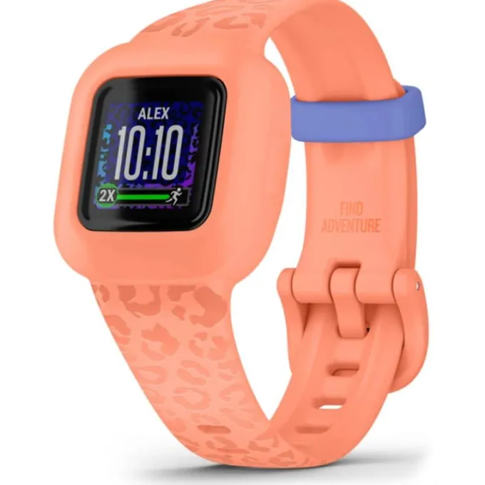vivofit jr. 3, Peach Leopard