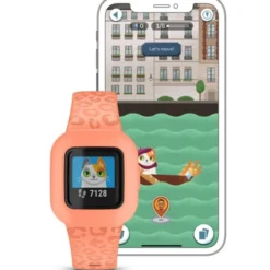 vivofit jr. 3, Peach Leopard