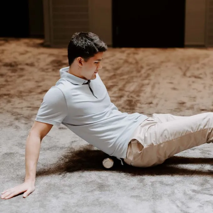 Wavewell 2in1 Foamroller och Vattenflaska