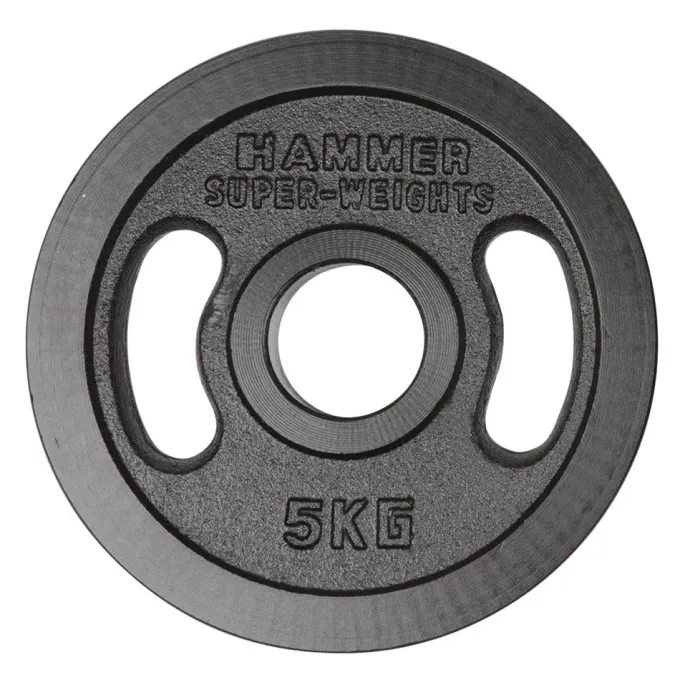 Weight disc 5 kg 50 mm, Viktskivor järn