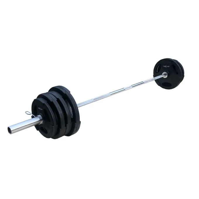 Weight Garage Gym 100 kg, Träningsbänk med skivstångsställning
