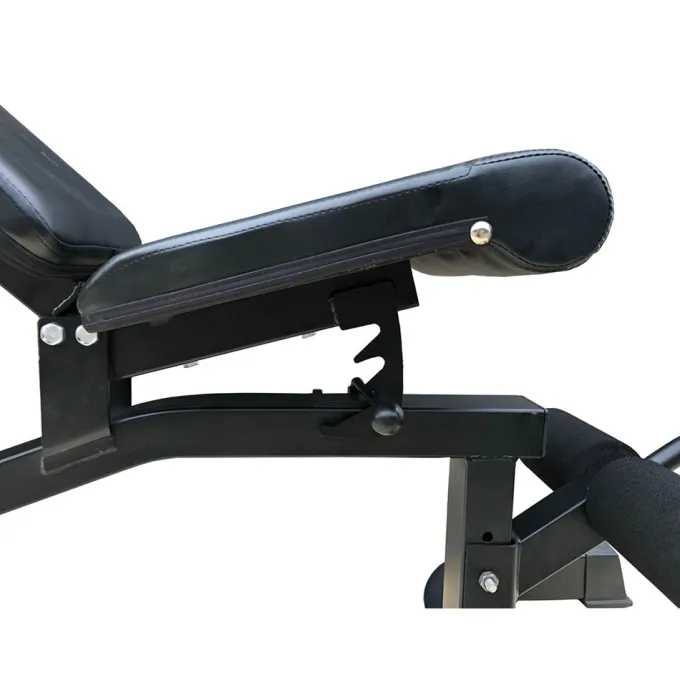 Weight Garage Gym 100 kg, Träningsbänk med skivstångsställning