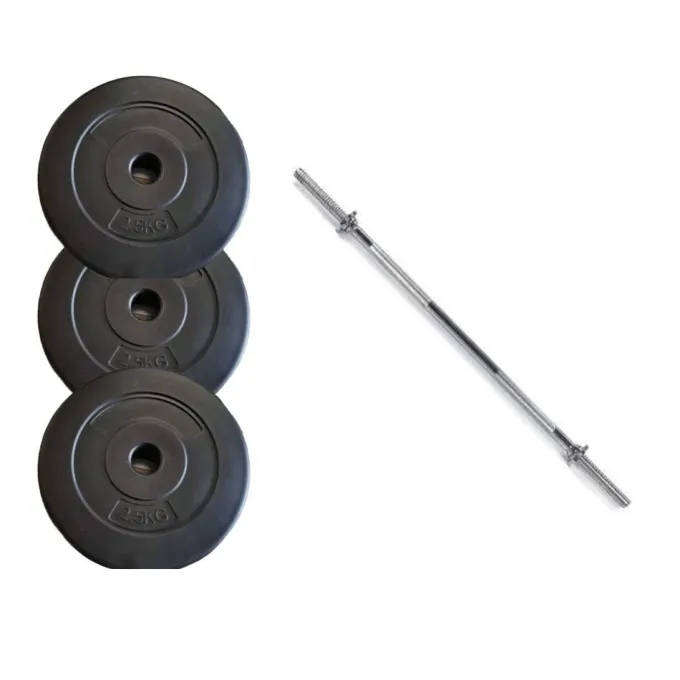 Weight Set, , Skivstångsset plast
