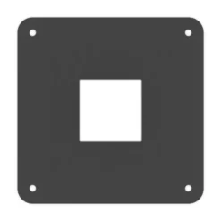 XF 80 Installation Cover Plate - Black, Rig