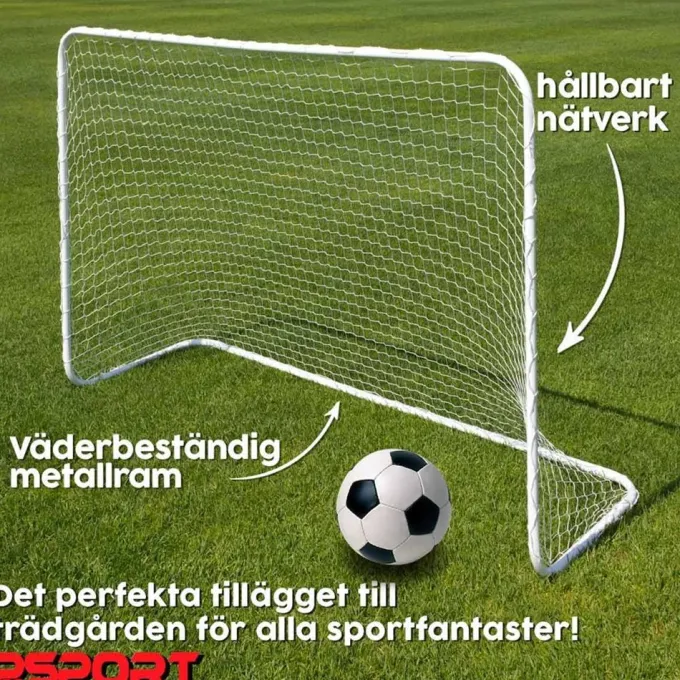 2 X Fotbollsmål Basic