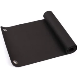 Yogamatta Svart Med Öjletter, Yogamattor