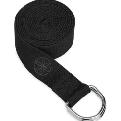 Yoga Strap Black - 8ft (244 cm), Yogatillbehör