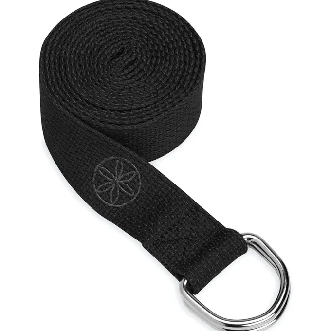 Yoga Strap Black - 8ft (244 cm), Yogatillbehör