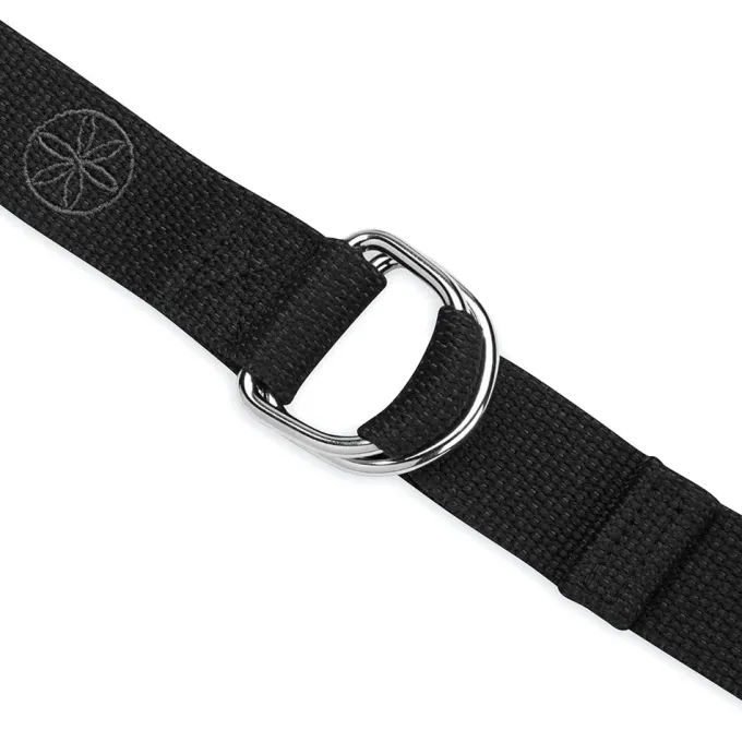 Yoga Strap Black - 8ft (244 cm), Yogatillbehör